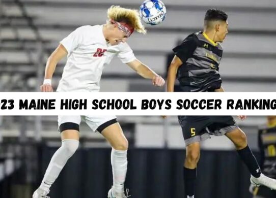 The Top 2023 Maine High School Boys Soccer Rankings