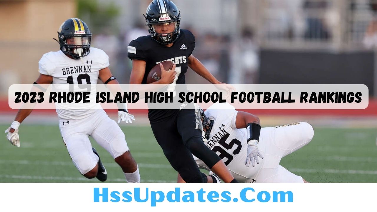 2023 Rhode Island High School Football Rankings