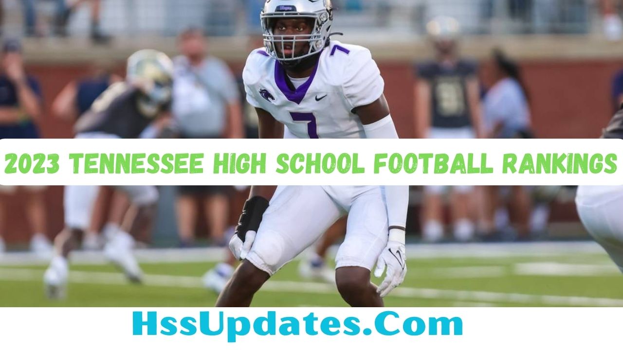 2023 Tennessee High School Football Rankings